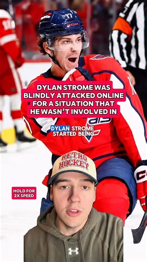 Dylan Strome Was Blindly Attacked Online For a Situation He Wasn’t Apart Of #nhl #dylanstrome #washingtoncapitals #hockey #teamusa | Crash the Blue Paint