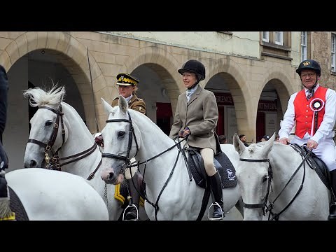 Princess Anne's Thrilling Ride! 300 Riders & Horses in Edinburgh's Epic 2025 Riding of the Marches