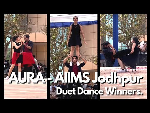 AURA AIIMS Jodhpur | Duet Dance Performance 🔥