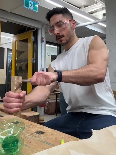 Innovative Woodworking Project with Sustainable Materials