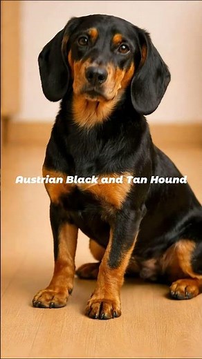 Austrian Black and Tan Hound Puppy to Adult Transformation | The Alpine Tracker