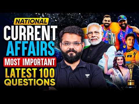 National Current Affairs 2026 | Top 100 Important Questions | Latest GK Marathon By Amit Vijay Sir