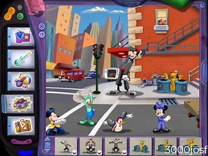 PC Game(53) Rare - Disney's Magic Artist Cartoon Maker (Gameplay)