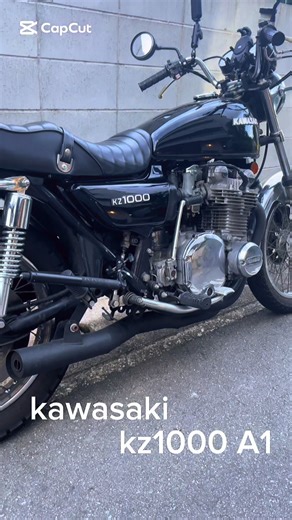 kawasaki kz1000A1 #kawasaki #kz1000 #z #motorbike #fyp #fypシ #fukuoka #空冷四発