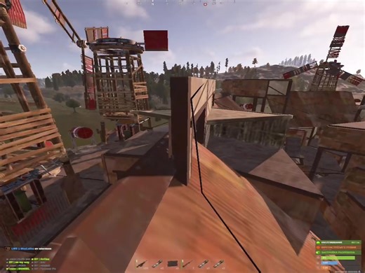 Necessary Speed Rockets for Bradley in Rust Atlas 3x