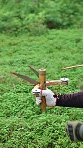 160K views · 602 reactions | Making A Creative Arrow Creation With Slingshot #diy #craft #youtubeshorts #wood #bamboo #specialolympics #MVP #formula1 #deadpool | Local Hands | Facebook