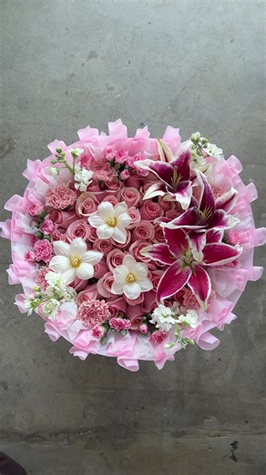 Lily Bouquet from Riverside Florist