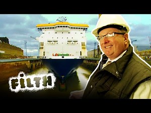 Cleaning A Massive Liverpool Ferry | Supersize Grime | Filth