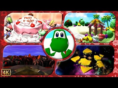 Mario Party for N64 ⁴ᴷ Full Playthrough (All Boards, Yoshi gameplay)