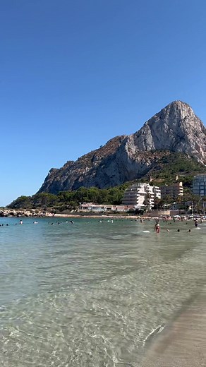 Playa de La Fossa, Calpe: Una de las playas más lindas 💕