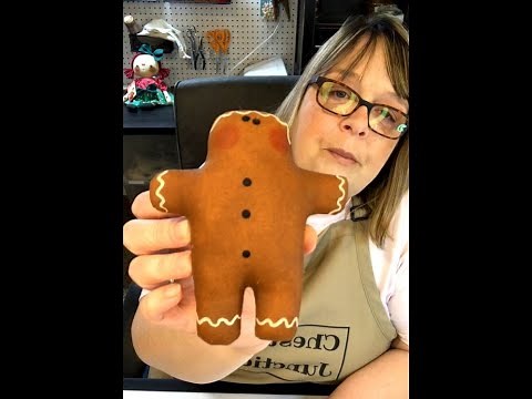 Primitive Gingerbread Man Tutorial