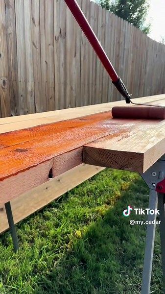 Ready Seal! stain and sealer for wood. Ready seal is an oil-based professional-grade stain-and-sealer-in-one.Come and check our whole inventory at 2663 Lombardy Ln Dallas Tx (945-713-1370) Monday-Saturday 7am-5:30pm #mycedar #fyp #paratii #trending #fyp viral #cedarfromcanada#readysealstain #naturalstain #fypppppppppppppppppppppp