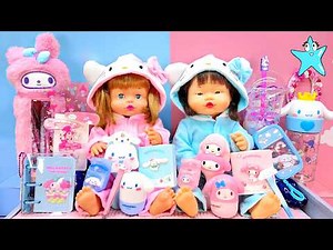 💖 I CAN'T BELIEVE IT! 😱 ✨ ANI and ONa are showing off their new KAWAII HELLO KITTY accessories! 🐱...