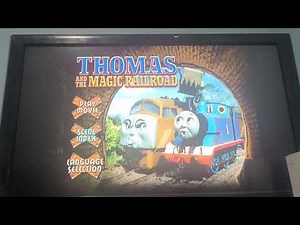 Thomas And The Magic Railroad 2000 DVD Menu Walk-through Canadian Copy