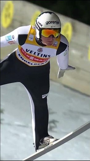 Fifth consecutive win for Domen🔥 #fisskijumping #worldcupengelberg