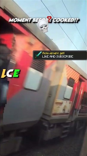 Train OVERTAKES Prayagraj Express☠️ #shorts #railway #train #wap7