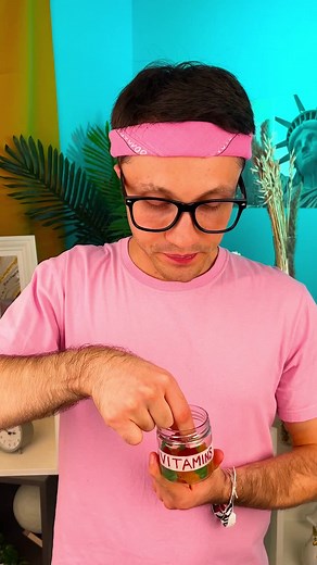 What happens to vitamins that get stuck #sketchcomedy #skitsforyou #relatablesituations