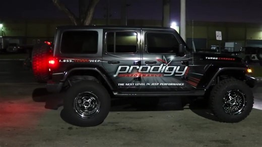 Turbo Kits and More! www.prodigyperformance.com $$Sale using Carrillo at checkout on Gen 2 Rods only $$ Prodigy Performance has been turbocharging Jeep Wranglers since late 2007.Prodigy Performance Jeep Turbo Kits are NOT made to order. We keep complete turbo systems in stock and ship daily around the world. Installation time varies from shop to shop and installer to installer. We advise that a professional shop allows 10hrs for installation. For our customers that decide to install it themselve