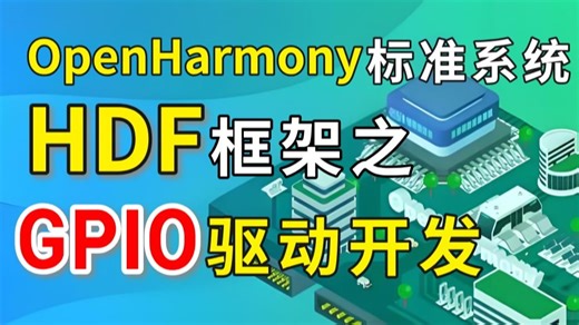 【鸿蒙南向设备开发】OpenHarmony标准系统（基于RK3568开发板）-手撕HDF框架之GPIO驱动开发~