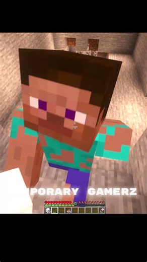 Minecraft Herobrine Moment ☠️ #shorts #minecraft