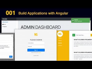 Build Applications with Angular - Lazy loading - Authentication role based - Validation and more