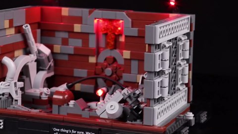 BrickBling LED Light Kit Compatible with Lego Death Star Trash Compactor (No Model), DIY Lights Compatible with Lego 75339-Light Control Version