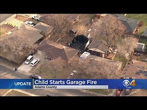 Fire Started By Child Playing With Matches, Candles