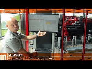 Programming and folding sequence explained on an Amada HRB 1003 ATC robotic cell