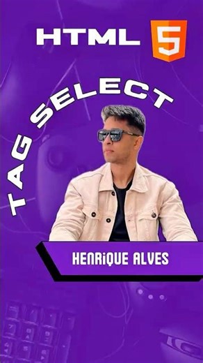 Usando a Tag SELECT no HTML - Vem aprender comigo! #shorts 🤩