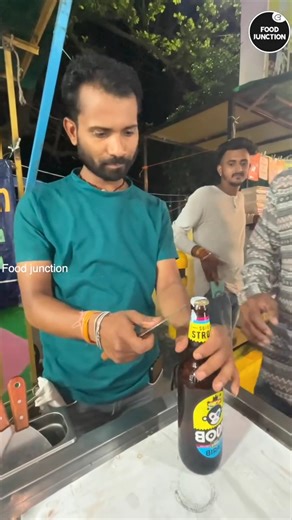 125K views · 442 reactions | Live Beer Ice Cream At American Tawa Ice cream, Indore _ पहले कभी नहीं देखी होगी #streetfood #trend #delhistreetfood #viral #food | Food Junction | Facebook