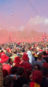 Scene's on Anfield road right now #LFC | Liverpool FC Fans