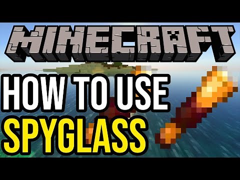 How To Get & Use Spyglass in MInecraft PS4/Xbox/PE