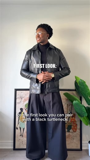 Bosee | UGC Creator | Here’s 3 different ways to style a leather jacket. Which look do you like the best?!🗣️‼️ • • • #fashion #mensfashion #outfitinspo... | Instagram