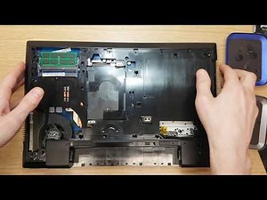 How to disassemble Samsung NP300v5a laptop thermal grease replacement and cooling system cleaning