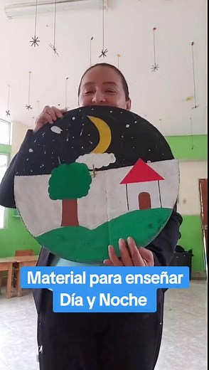 Material para enseñar Día y Noche