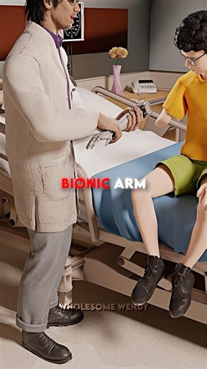 He Removed His Bionic Arm…