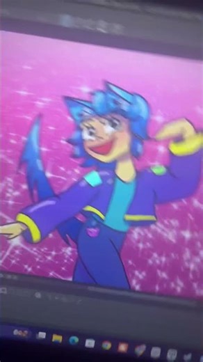 And I’m feeling good. Really proud of this one. First drawing in a new program #art #artisticchannel