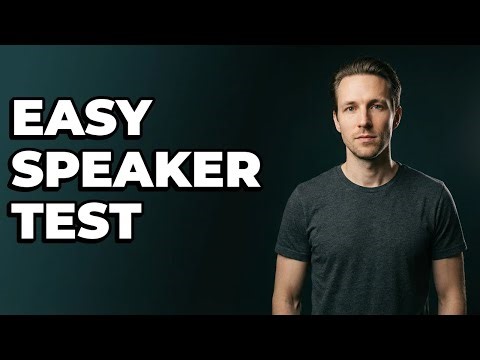 How To Test Speakers Using Another Device?