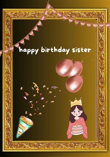 Happy Birthday Sister 💕 | Emotional Heart Touching Message #happybirthday #birthdaygreetings