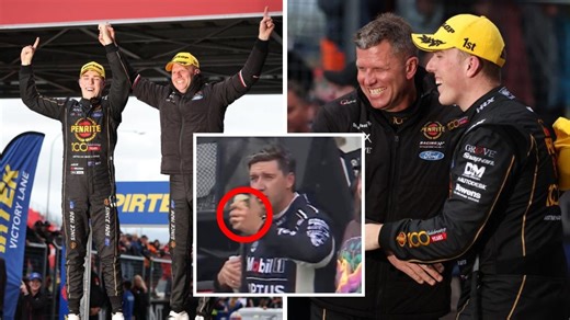 Bathurst 1000 live: Winner crowned after total carnage, driver’s Aussie act goes viral
