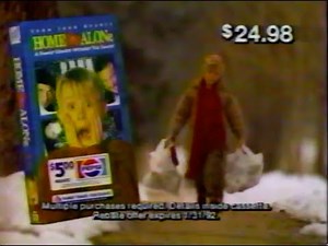 Home Alone VHS Pepsi Rebate Commercial 1991