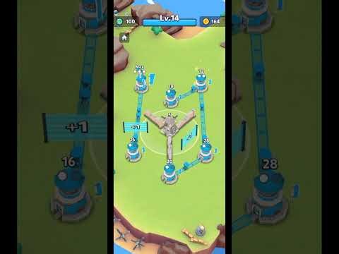 Tower battle game| Walkthrough Gameplay Fully Hard mood #gaming