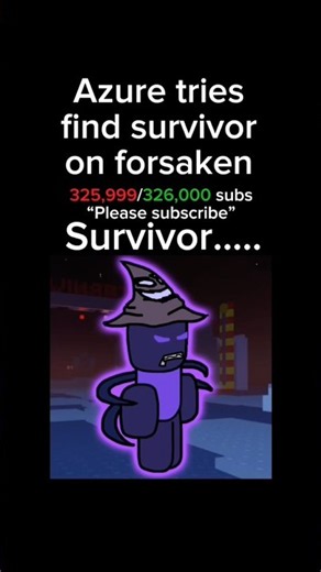 Azure try find Shedletsky | Roblox Forsaken Animation #forsaken #roblox #trending #robloxanimation