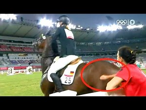 OLYMPIA TIERQUÄLEREI SPRINGREITEN PFERDESPORT