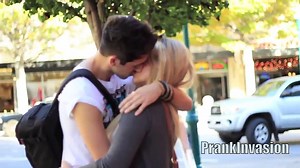 Kissing Prank Secret Handshake