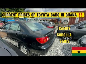 Current Prices Of Toyota Cars In Ghana. 2️⃣0️⃣2️⃣4️⃣ Updates ‼️