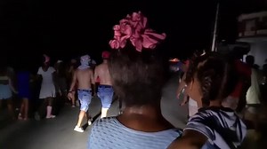 Havana protests flare for second night as Cuba scrambles to turn on lights