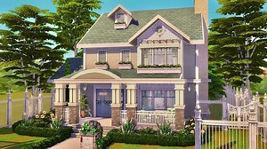 20K views · 497 reactions | Sims 4 suburban family home | asmr speed build <3 This video shows my entire building process from start to finish, unlike my usual videos that are only 1 minute long. I hope you enjoy watching!  this house is on the gallery (no cc) EA ID: daniellebuilds | daniellebuilds | Facebook