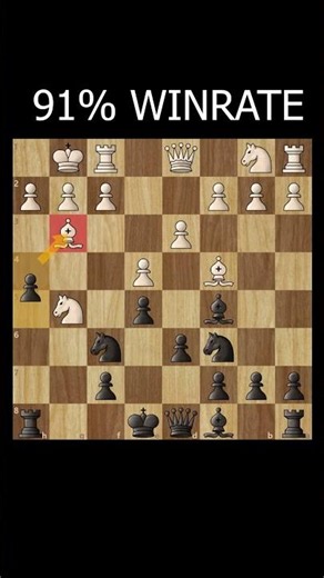 Brilliant Queen Sacrifice to Win the Game in just 12 moves #chess