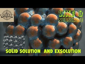 Solid solution and exsolution #viralvideo #trending #science #geography